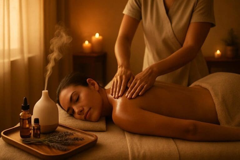 essential oils ease tension