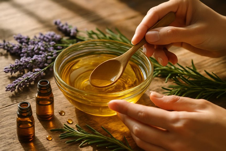 create homemade essential blends