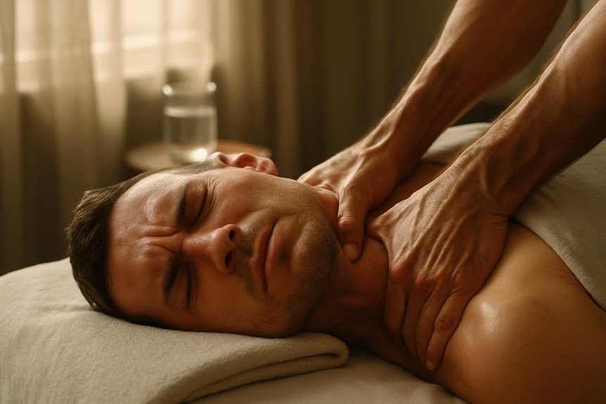 deep tissue massage dizziness