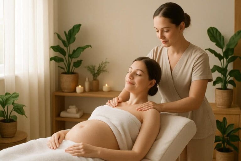 early pregnancy full body massage