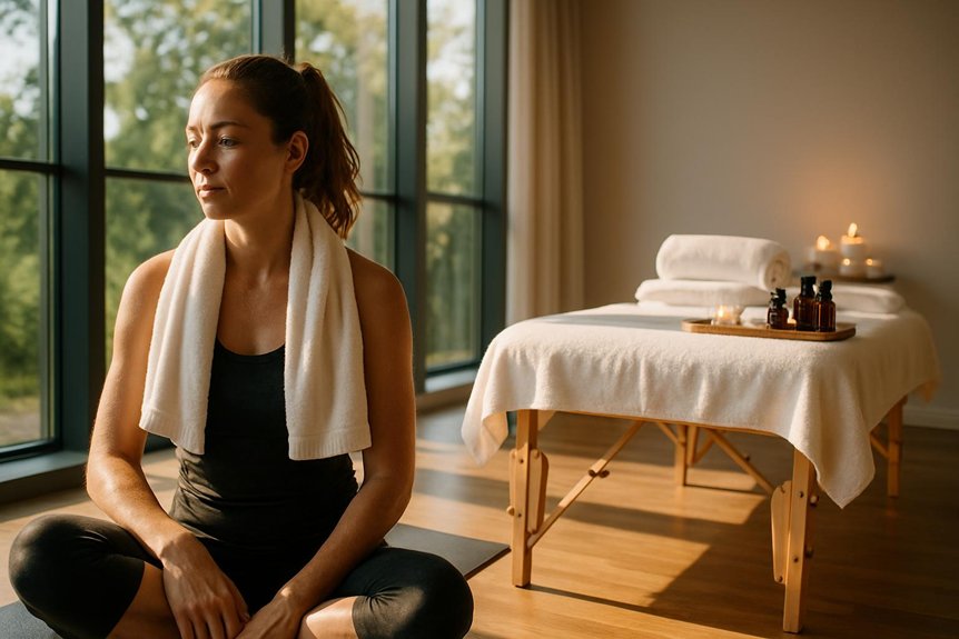 exercise before massage