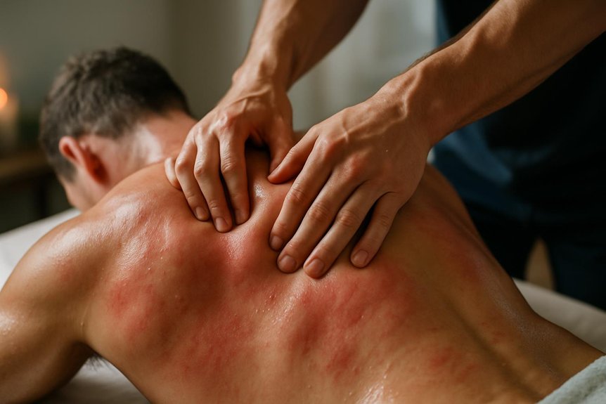 potential inflammation from massage
