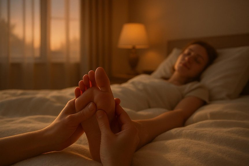 reflexology for sleep relief