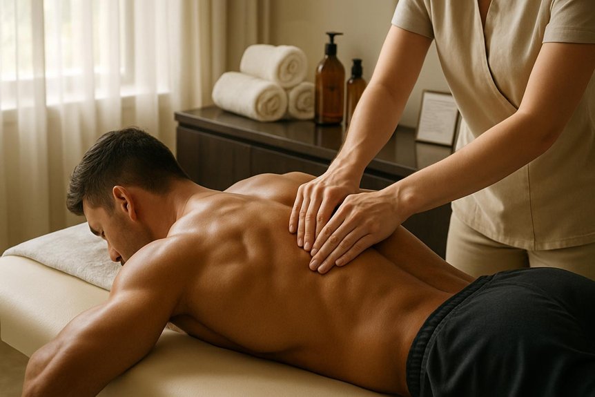sports massage pricing information